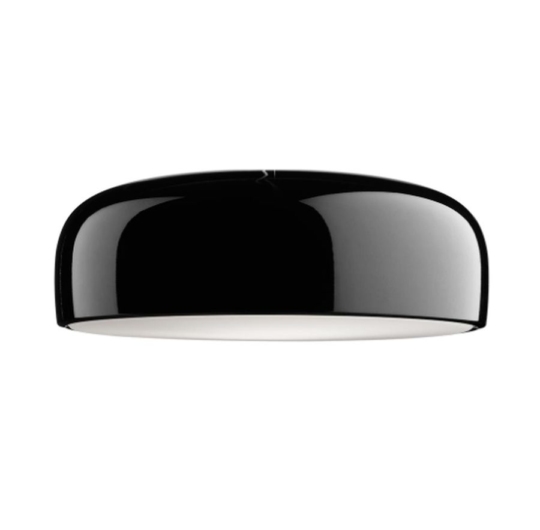 Flos Smithfield ceiling glossy black must