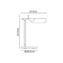 FLOS TAB TABLE data sheet lauavalgusti