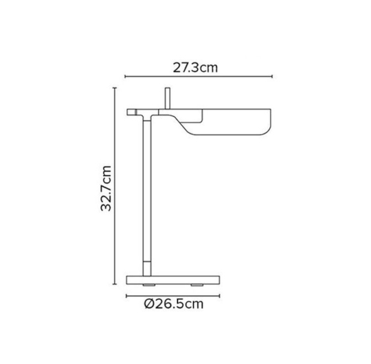 FLOS TAB TABLE data sheet lauavalgusti