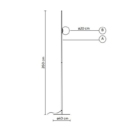 KARMAN ATMOSPHERE floor lamp põrandavalgusti data sheet 2