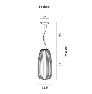Foscarini Spokes 1 data sheet