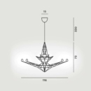 Foscarini Lightweight suspension data sheet