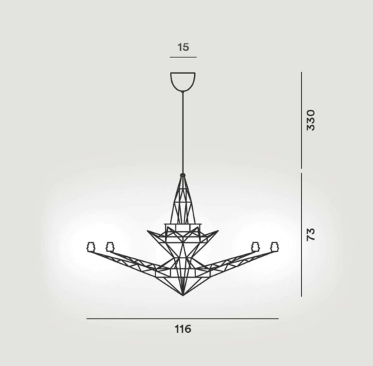 Foscarini Lightweight suspension data sheet