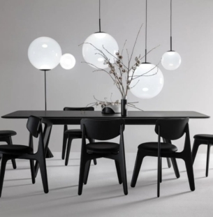 Tom Dixon Globe rippvalgusti valge white interior