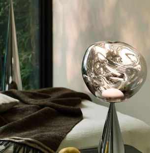 Tom Dixon melt cone fat lauavalgusti interjööris 312
