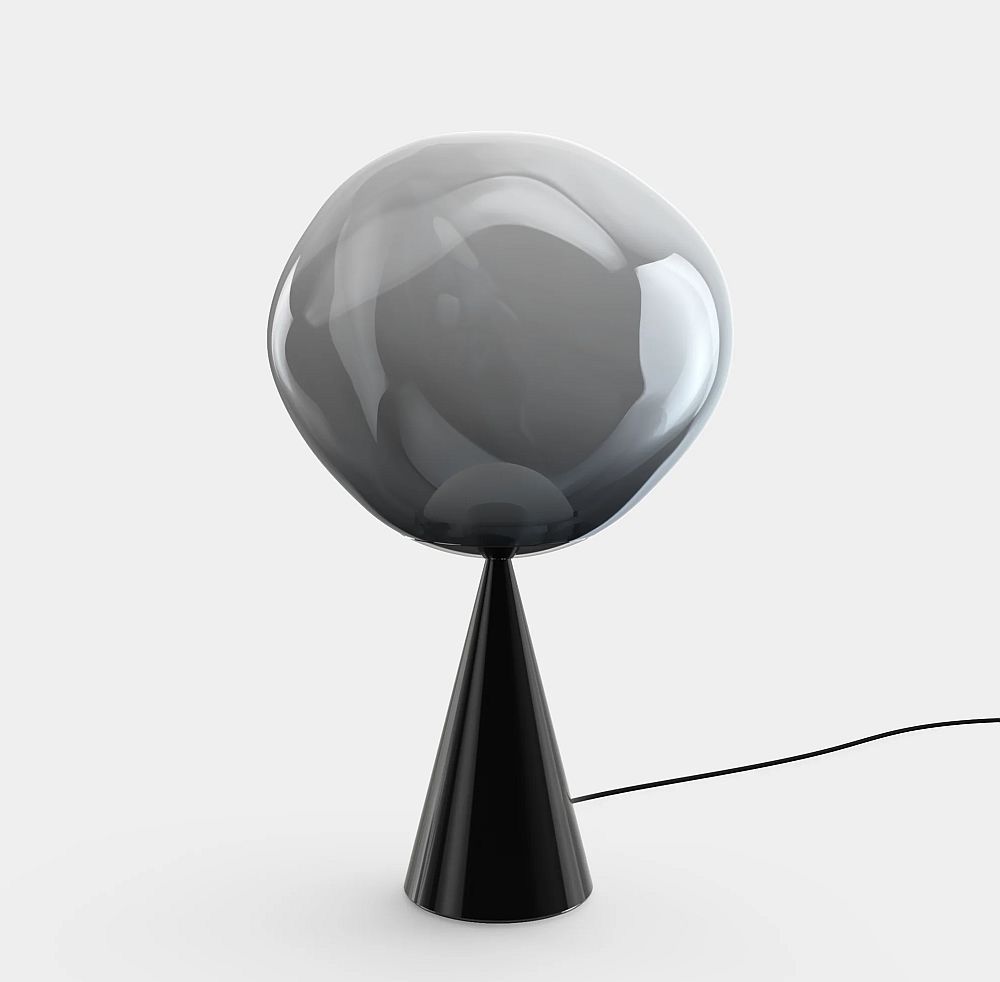 Tom Dixon melt cone fat lauavalgusti interjööris nikkel 1