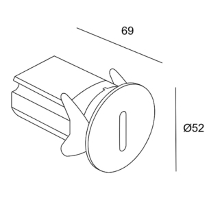 LEDS C4 BAT Round Lineal driver data sheet
