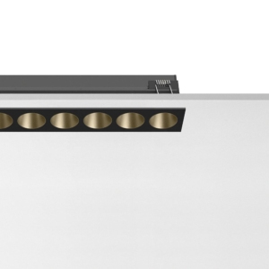 Flos Light Shadow Trim 8 black bronze