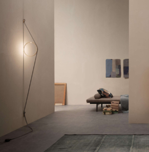 Flos-seinavalgusti Wirering-hall
