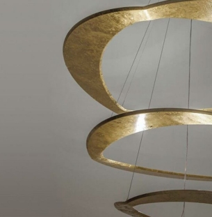 Icone Luce Diadema 2 rippvalgusti kuldleht 1
