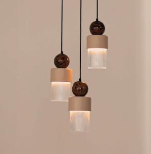 Aromas del Campo GLAMM rippvalgusti pruun messing