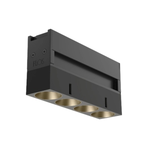 Flos The Running Magnet Light Shadow 24V profiili valgusti must pronks