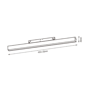 Karizma LINEA Q1 Q2 L OPAL 48v profiili valgusti TOOTELEHT