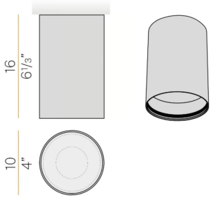 PANZERI 432 ways laevalgusti 10cm tooteleht