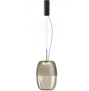 PANZERI ADAMAS rippvalgusti hall must 23cm