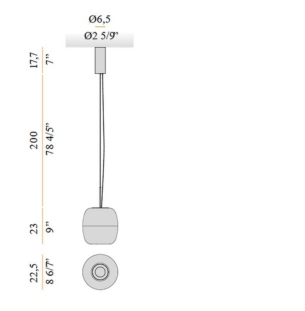 PANZERI ADAMAS rippvalgusti tooteleht 22cm