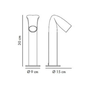 AXOLIGHT BENDER lauavalgusti tooteleht