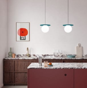 Axolight Kiss rippvalgusti interjööris