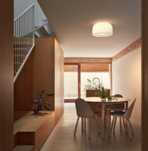 Flos bellhop glass laevalgusti interjööris 2