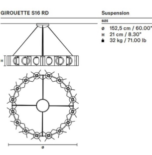 MASIERO GIROUETTE rippvalgusti tooteleht 3