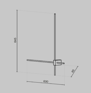 maytoni seinavalgusti pars