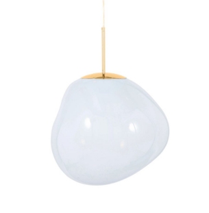 Tom Dixon Melt rippvalgusti valge kuldne