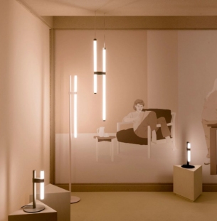 AXOLIGHT paralela horisontal rippvalgusti interjööris 2