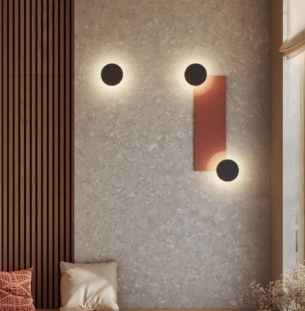 Bover Arid seinavalgusti interjööris