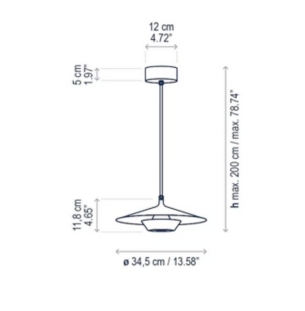 Bover Fanalet rippvalgusti 35 tooteleht