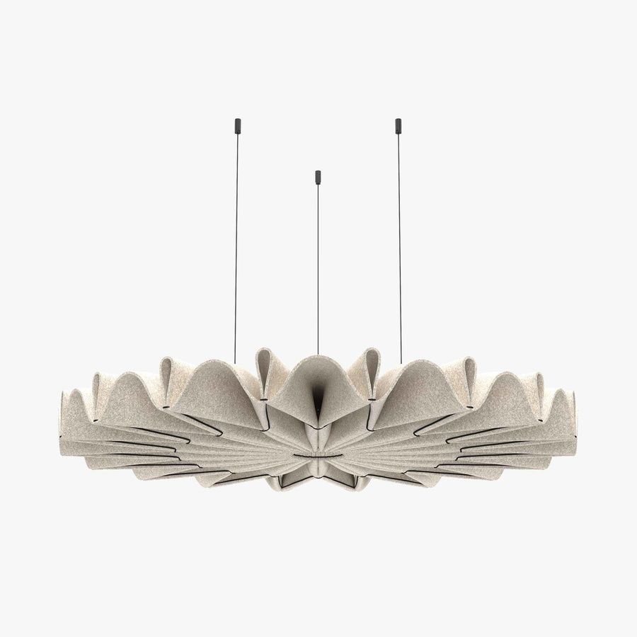 BuzziSpace BuzziPleat ripple akustiline valgusti 1 outlet