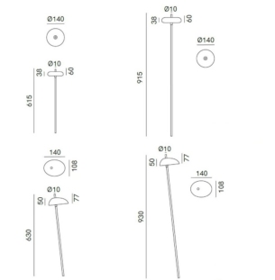 Il Fanale pantarhei välisvalgusti tooteleht