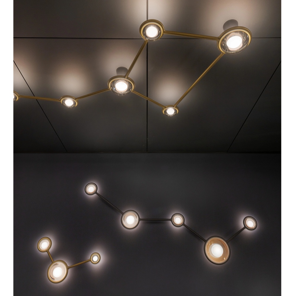 Lasvit Constellation laevalgusti interjööris 4