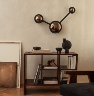 Lasvit Constellation seinavalgusti interjööris 1