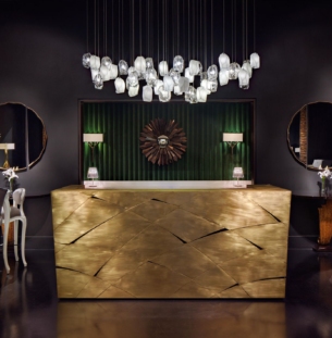 LASVIT Crystal Rock rippvalgusti interjööris 5