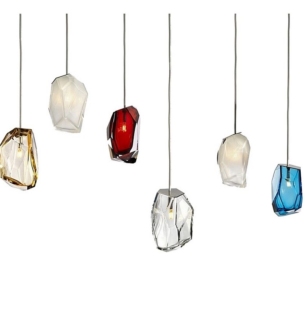 LASVIT Crystal Rock rippvalgusti värvid