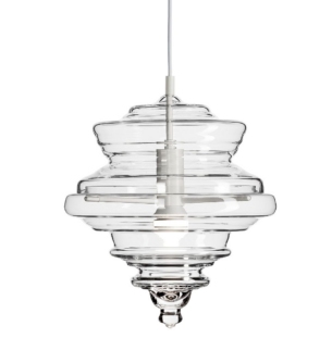 Lasvit Neverending Glory La Scala rippvalgusti läbipaistev