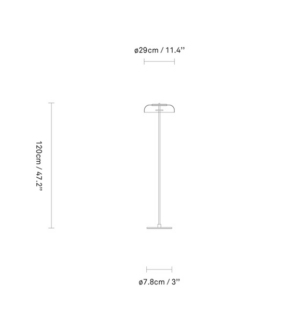 Nuura Blossi põrandavalgusti tooteleht