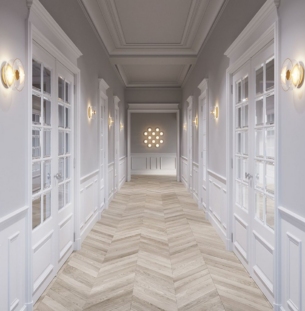 Nuura Blossi seinavalgusti interjööris 3