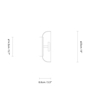 Nuura Blossi seinavalgusti tooteleht