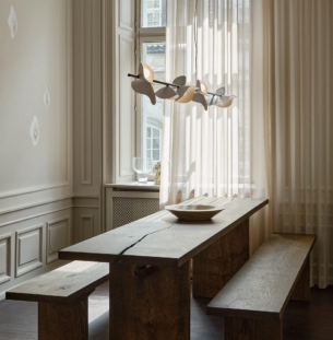 Nuura Florii 5 Linear rippvalgusti interjööris 3