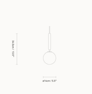 Nuura Miira 1 rippvalgusti tooteleht