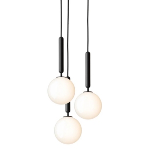 Nuura Miira 3 rippvalgusti hall valge