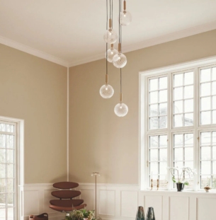 Nuura Miira 6 small rippvalgusti interjööris 2