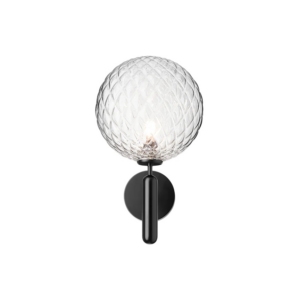 Nuura Miira Outdoor seinavalgusti must klaar