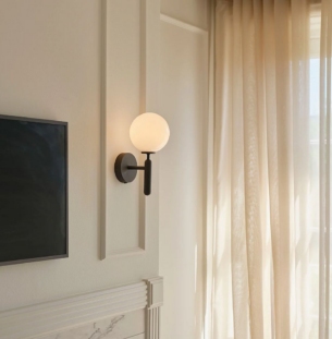 Nuura Miira seinavalgusti interjööris