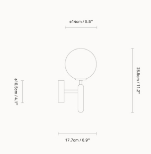 Nuura Miira seinavalgusti tooteleht