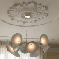 Nuura Petalii 10 rippvalgusti interjööris