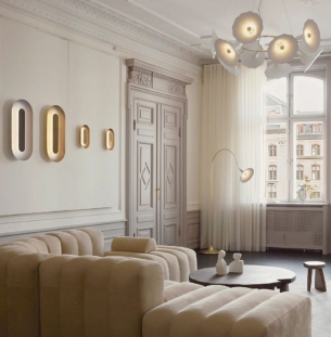 Nuura Petalii 10 rippvalgusti interjööris 4