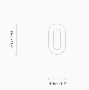 NUURA Sasi small seinavalgusti tooteleht