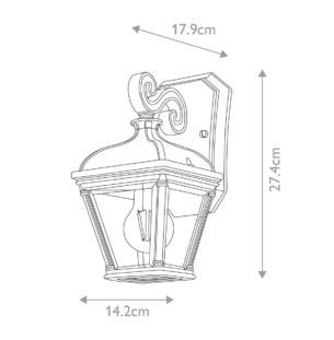 ELSTEAD BAYWIEV välisvalgusti tooteleht